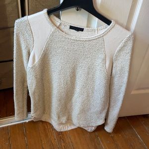Cream sweater size M